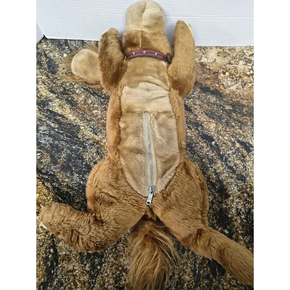 Vintage Radio Shack Plush Dog Stuffed Animal 1980s Retro Radio Dog